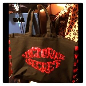 Victoria's secret valentines duffel bag